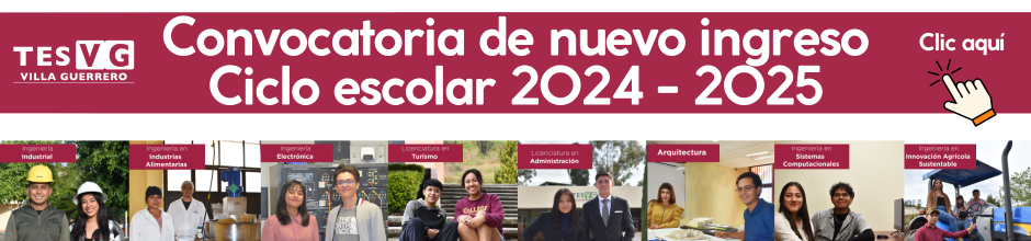 Convocatoria de nuevo ingreso. Ciclo Escolar 2024-2025